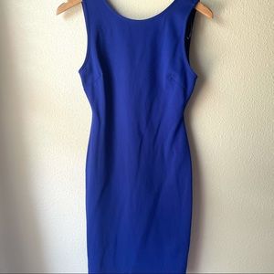 Lulus Royal Blue Low Scoop Back Mini Tank Dress